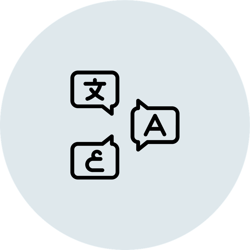 Icon: Sprechblasen